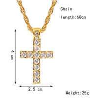 Cross Pendant Necklaces For Women Men