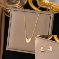 cute necklace earing set with different variations
