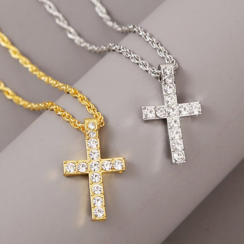 Cross Pendant Necklaces For Women Men