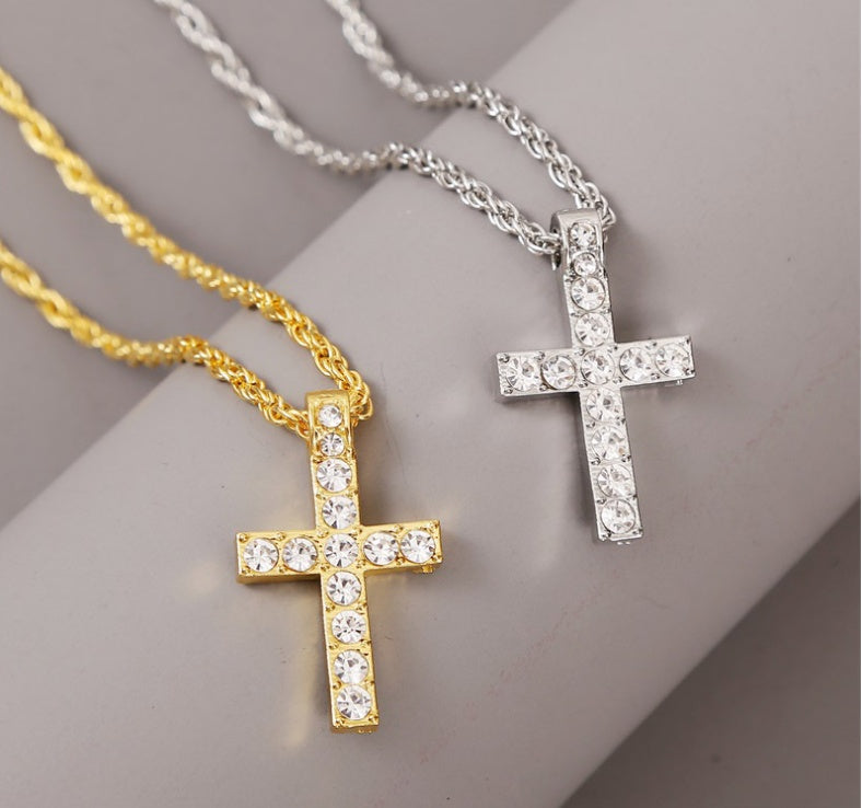 Cross Pendant Necklaces For Women Men